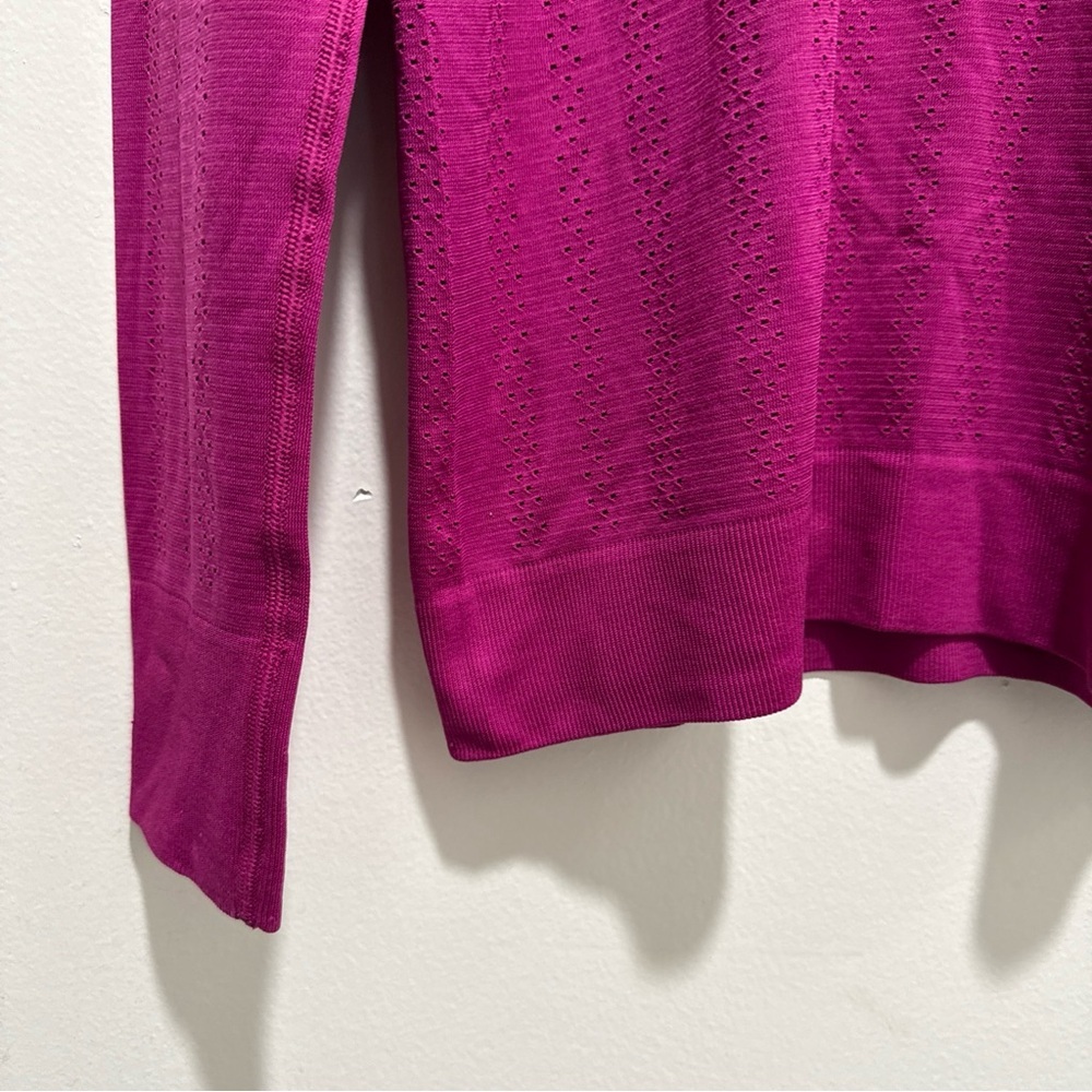 Lululemon Swiftly Tech Long Sleeve Top Magenta Pi… - image 3